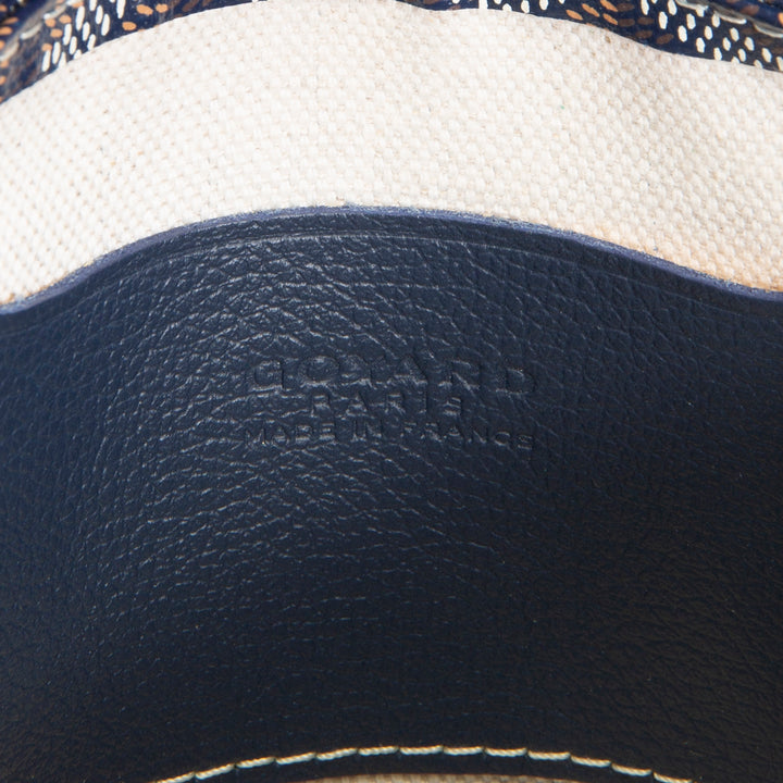 GOYARD Goyardine Plumet Crossbody - Navy