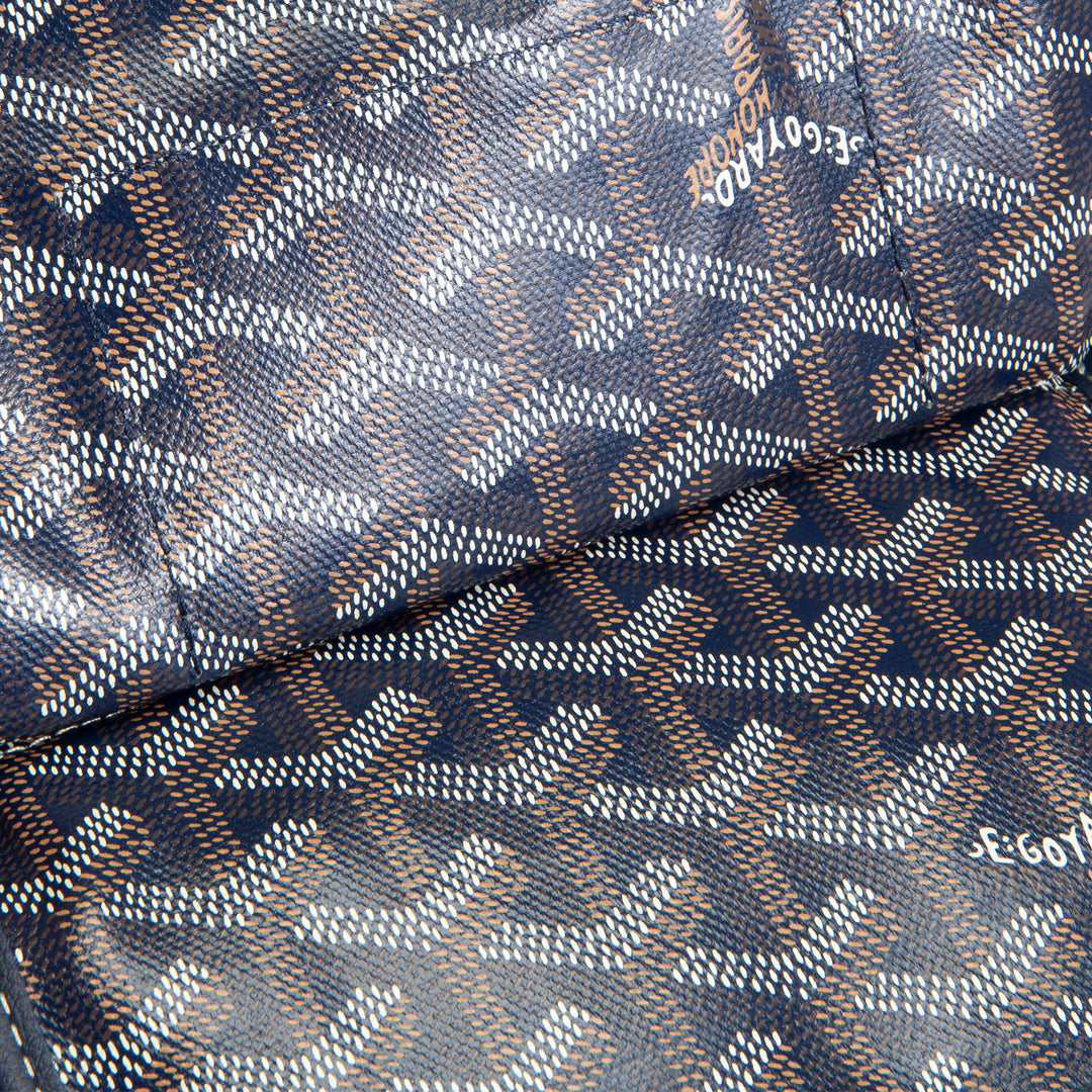 GOYARD Goyardine Plumet Crossbody - Navy