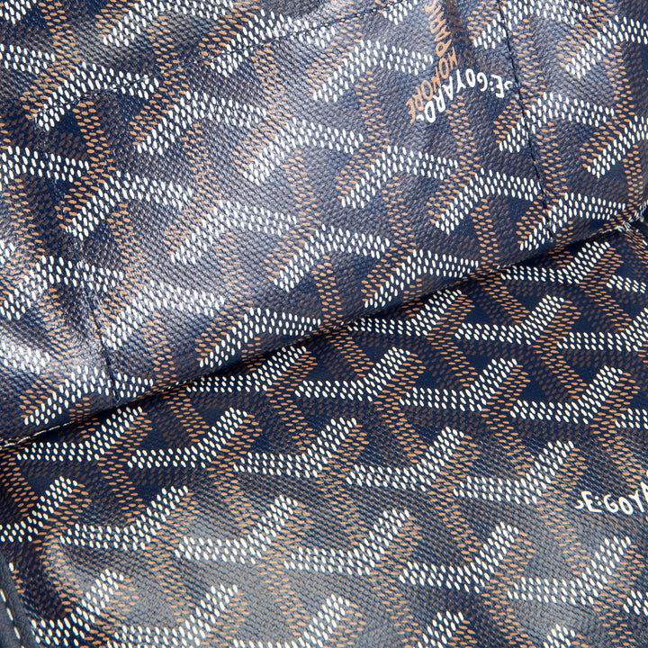 GOYARD Goyardine Plumet Crossbody - Navy