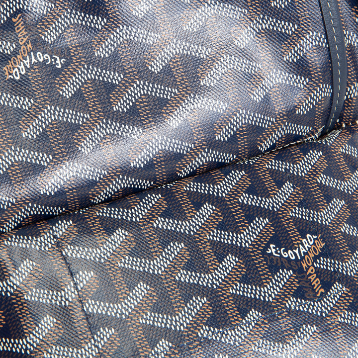 GOYARD Goyardine Plumet Crossbody - Navy
