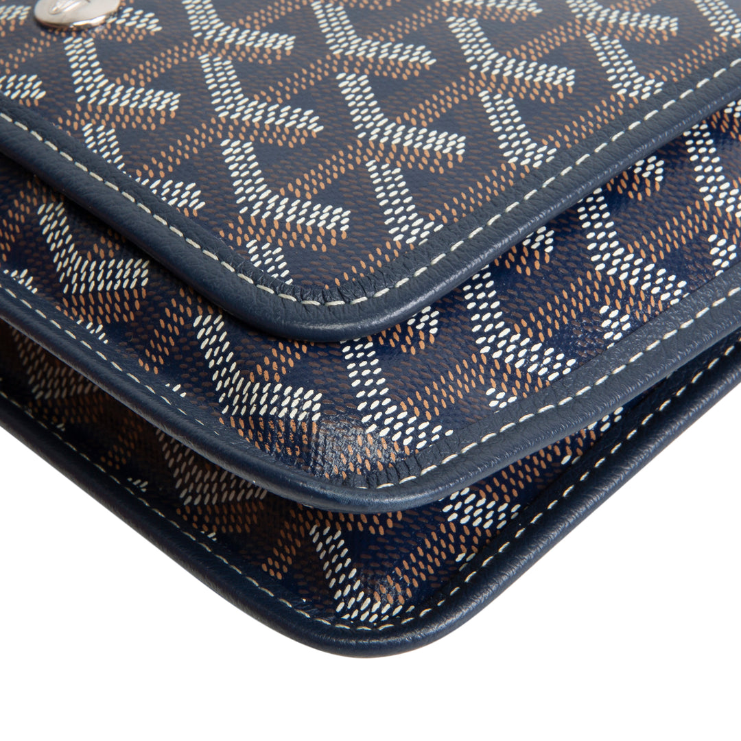 GOYARD Goyardine Plumet Crossbody - Navy
