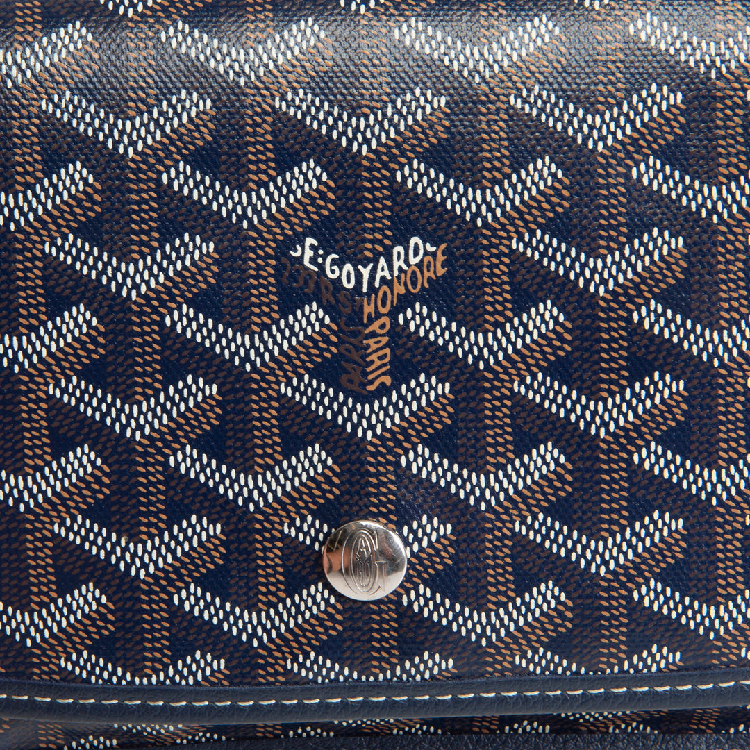 GOYARD Goyardine Plumet Crossbody - Navy