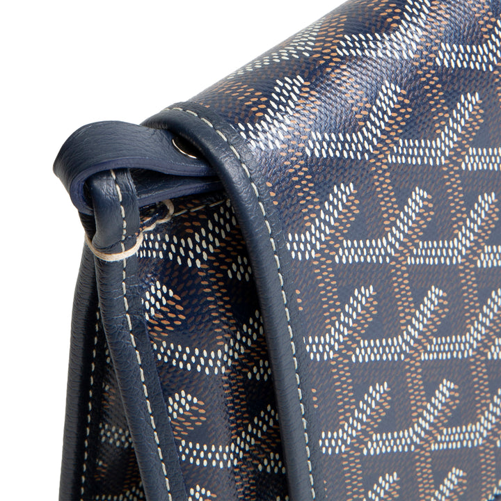 GOYARD Goyardine Plumet Crossbody - Navy
