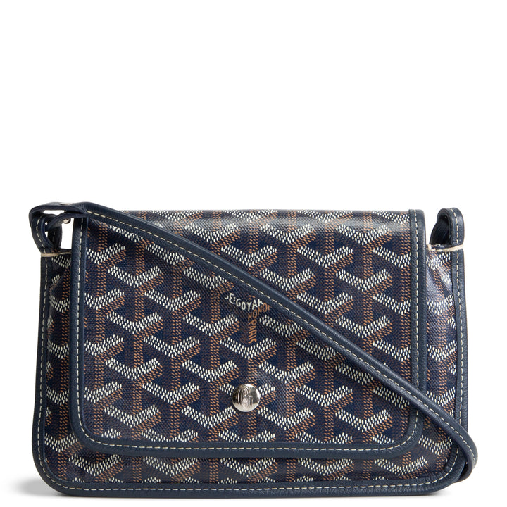 GOYARD Goyardine Plumet Crossbody - Navy