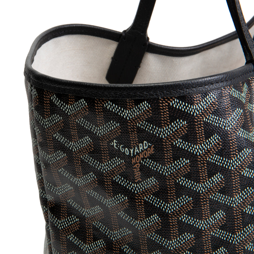 GOYARD Goyardine St Louis Tote PM - Black