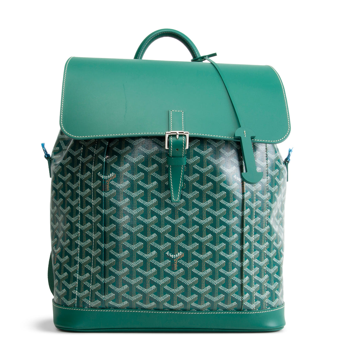 GOYARD Goyardine Alpin MM Backpack - Green