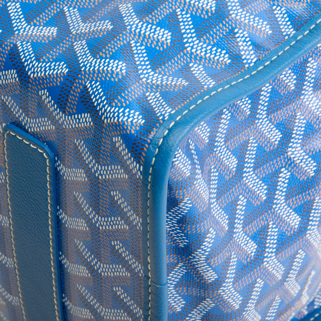 GOYARD Goyardine Saint Leger Backpack - Blue
