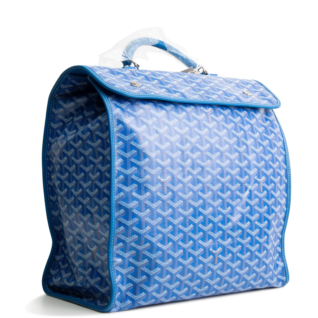 GOYARD Goyardine Saint Leger Backpack - Blue