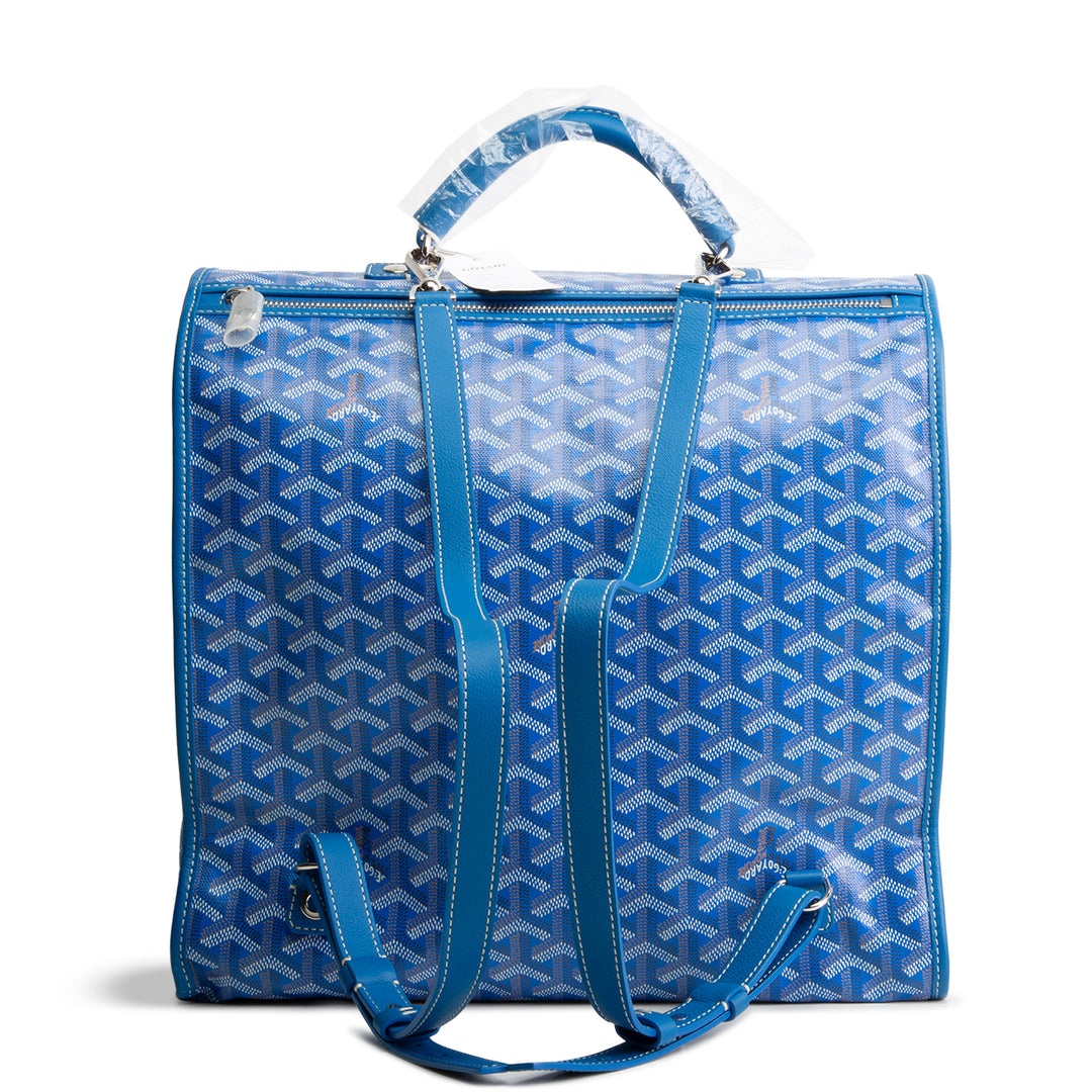 GOYARD Goyardine Saint Leger Backpack - Blue