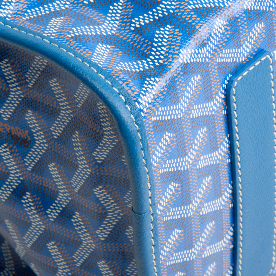 GOYARD Goyardine Saint Leger Backpack - Blue