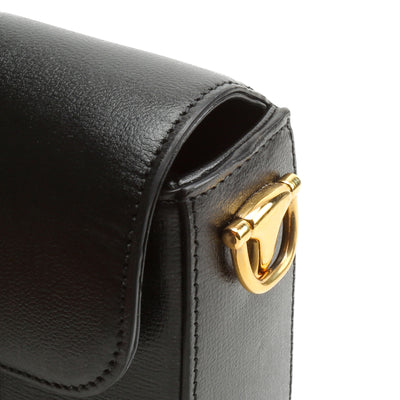 GUCCI Leather Horsebit 1955 Mini Bag - Black