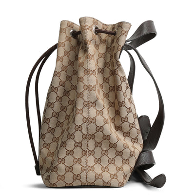 GUCCI GG Canvas Rucksack Backpack