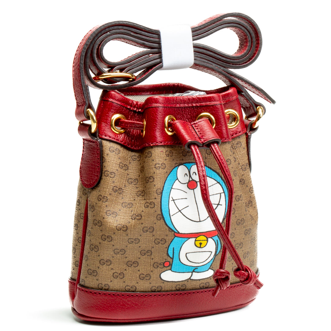 GUCCI x Doreamon Candy GG Mini Bucket Bag