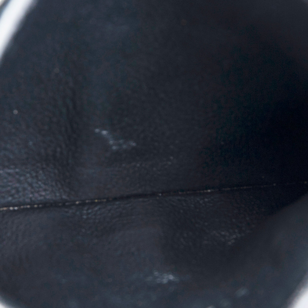 Gucci Microguccissima -Kartenhalter - Schwarzer Outlet Final Sale