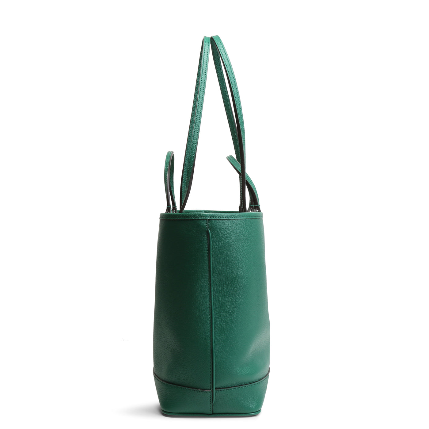 GUCCI Ophidia Leather Medium Tote Bag- Green