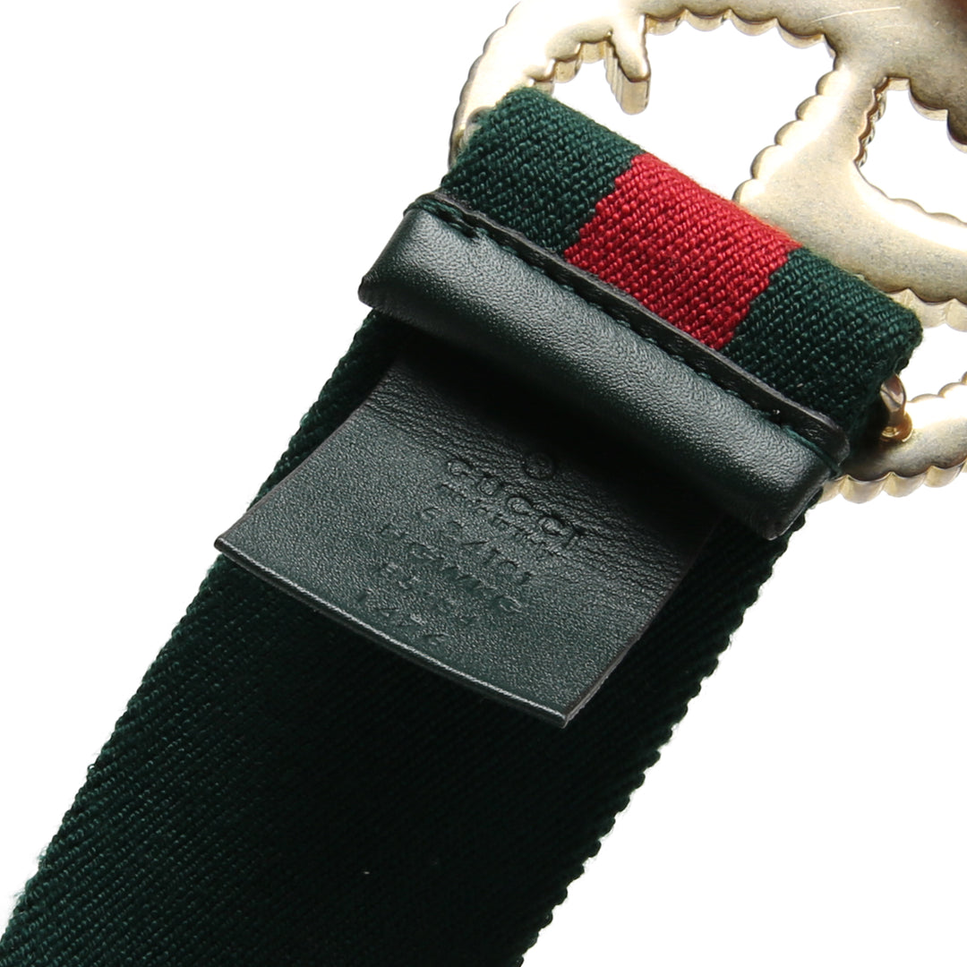 GUCCI GG Torchon Web Belt