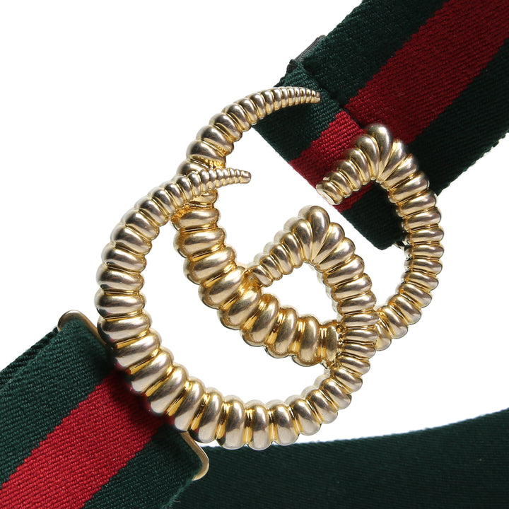 GUCCI GG Torchon Web Belt