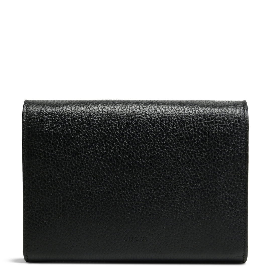 GUCCI Mini Dionysus Chain Wallet - Black