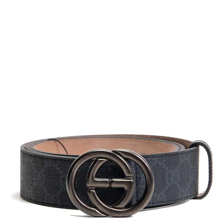 GUCCI GG Interlocking Belt- Black