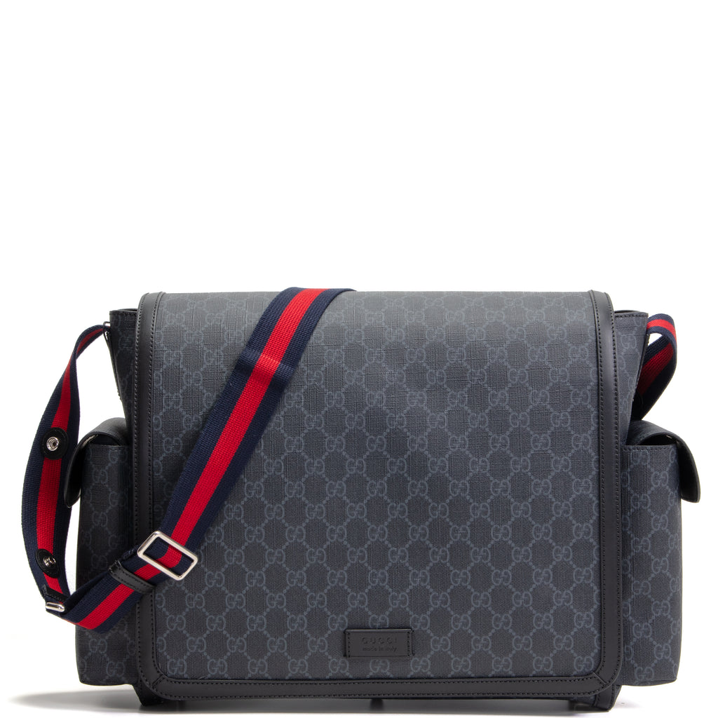 Gucci diaper bag black sale