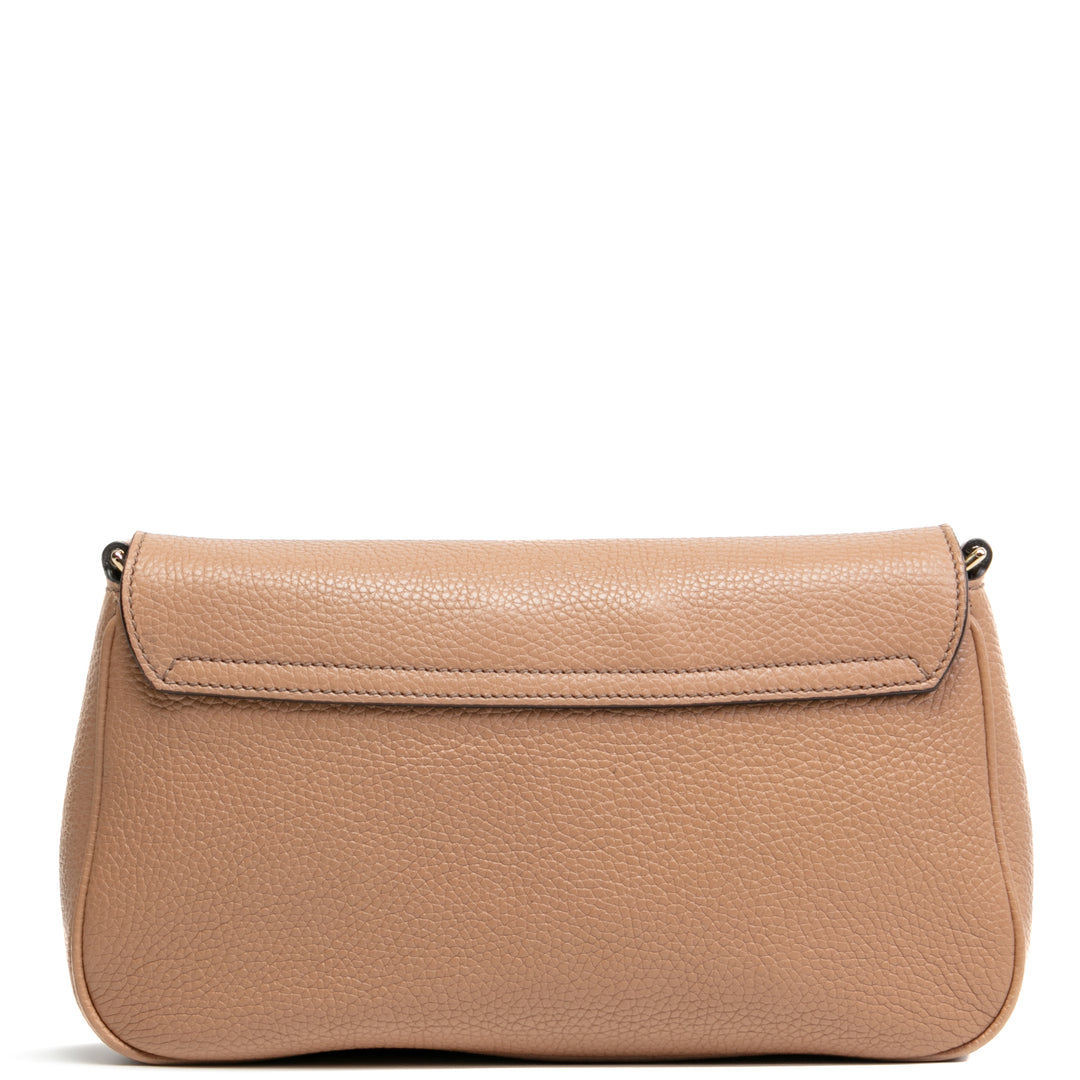 GUCCI Medium Soho Chain Crossbody - Nude