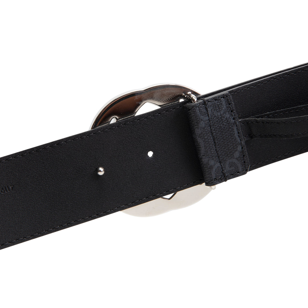 GUCCI GG Supreme Interlocking G Belt - Black