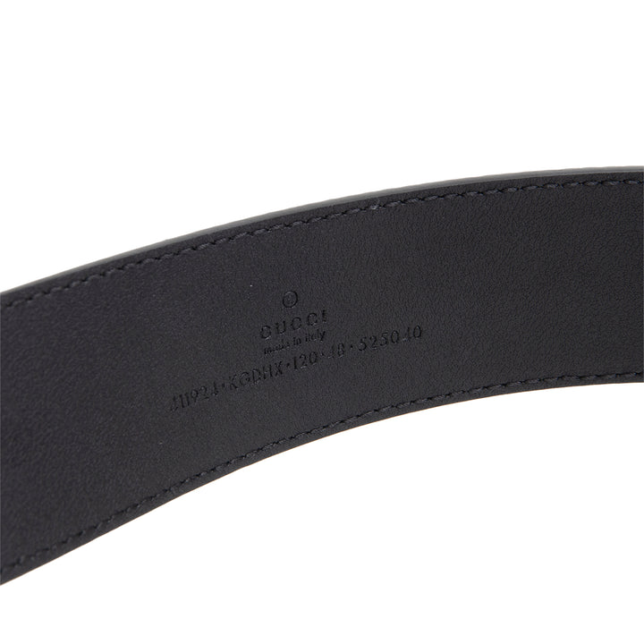GUCCI GG Supreme Interlocking G Belt - Black
