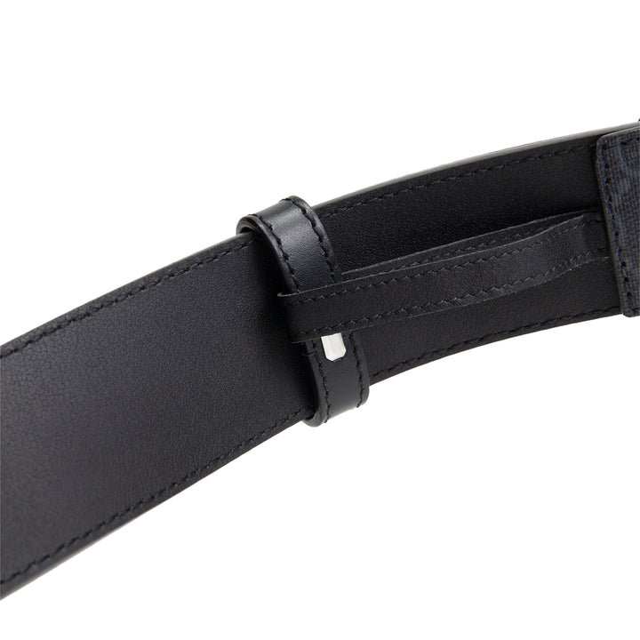 GUCCI GG Supreme Interlocking G Belt - Black