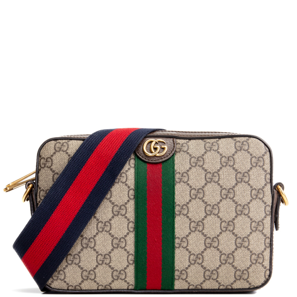 GUCCI GG Supreme Ophidia Web Crossbody – ALB