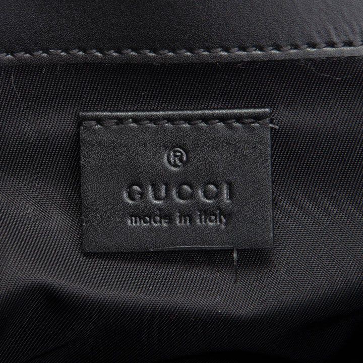 GUCCI GG Supreme Diaper Bag - Black