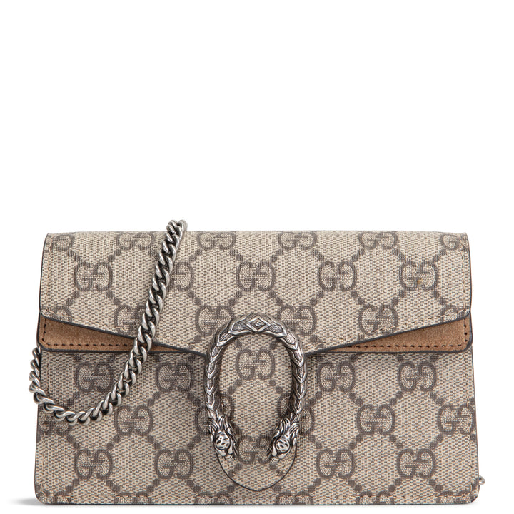 GUCCI Super Mini Dionysus - Beige & Ebony