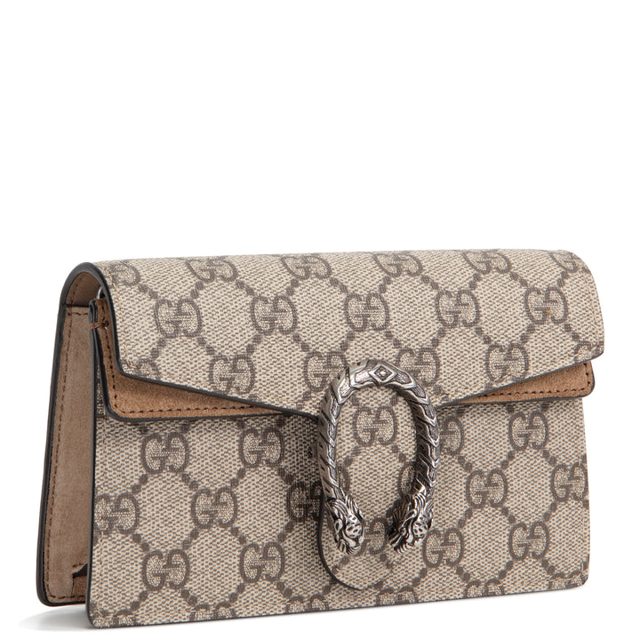 GUCCI Super Mini Dionysus - Beige & Ebony
