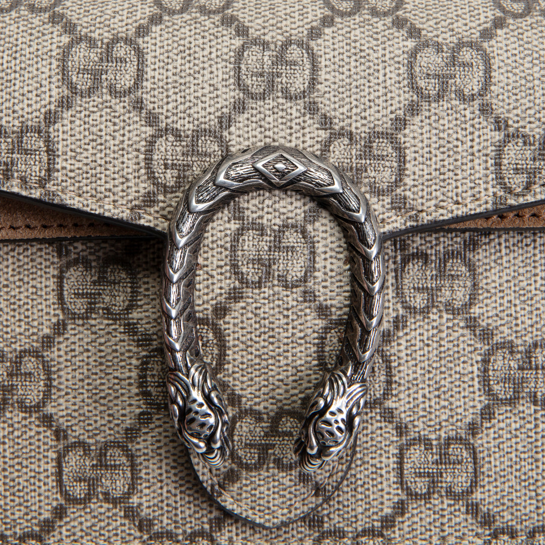 GUCCI Super Mini Dionysus - Beige & Ebony
