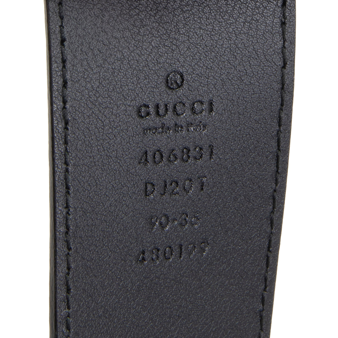 GUCCI GG Marmont Belt - Black
