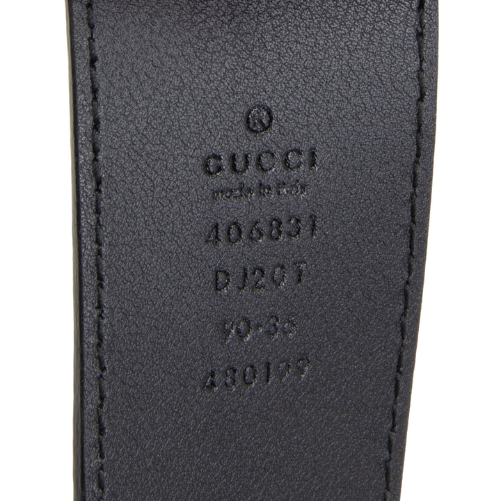 GUCCI GG Marmont Belt - Black