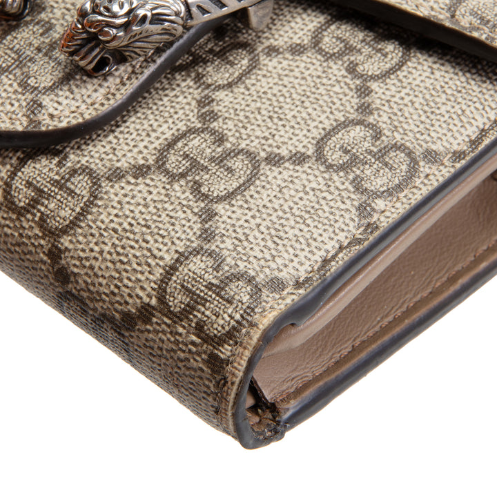GUCCI Dionysus Card Case Wallet