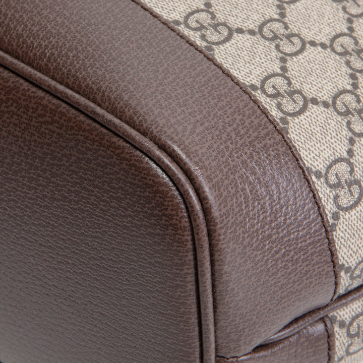 GUCCI Ophidia Medium Tote Bag - Beige & Ebony