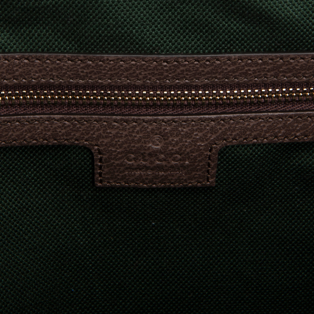 GUCCI Ophidia Medium Tote Bag - Beige & Ebony