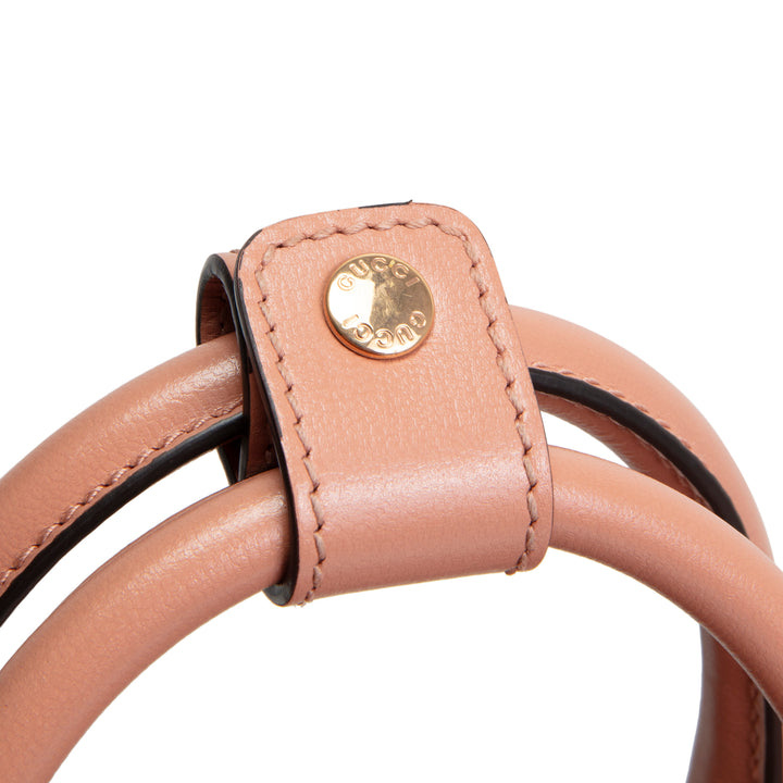 GUCCI Retro Small Interlocking G Duffle - GG Canvas Pink