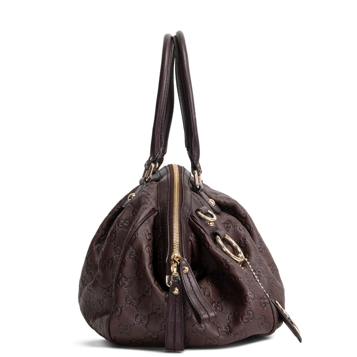 GUCCI Sukey Boston Guccissima