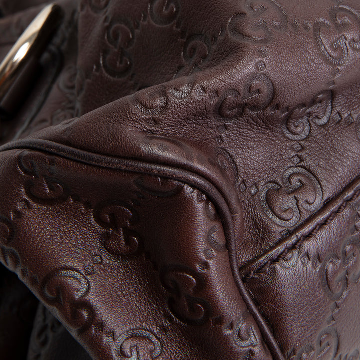 GUCCI Sukey Boston Guccissima