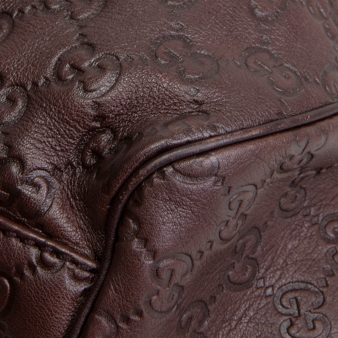 GUCCI Sukey Boston Guccissima