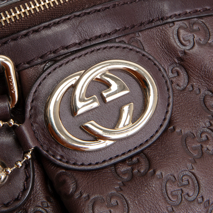 GUCCI Sukey Boston Guccissima