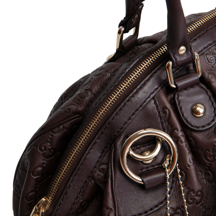 GUCCI Sukey Boston Guccissima