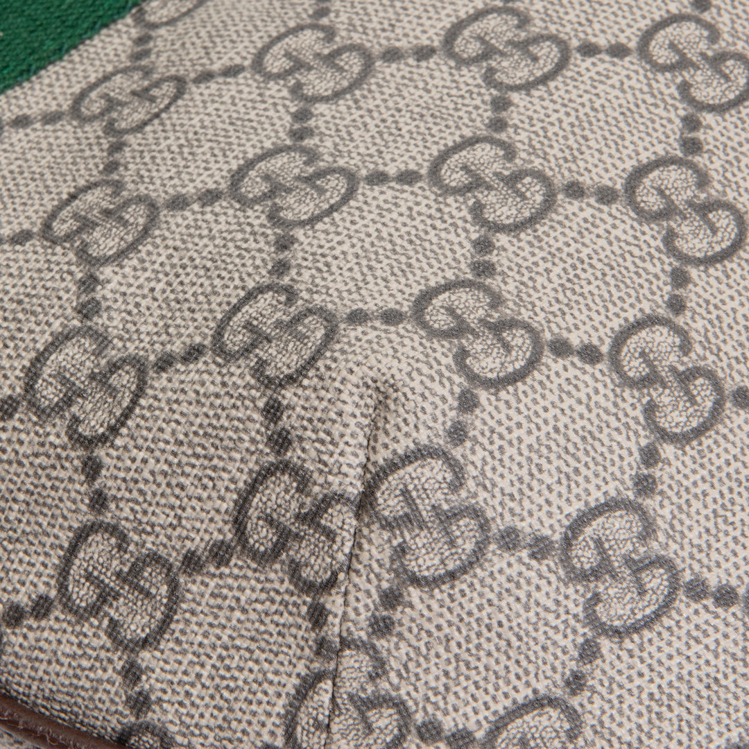 GUCCI GG Supreme Ophidia Half Moon Hobo