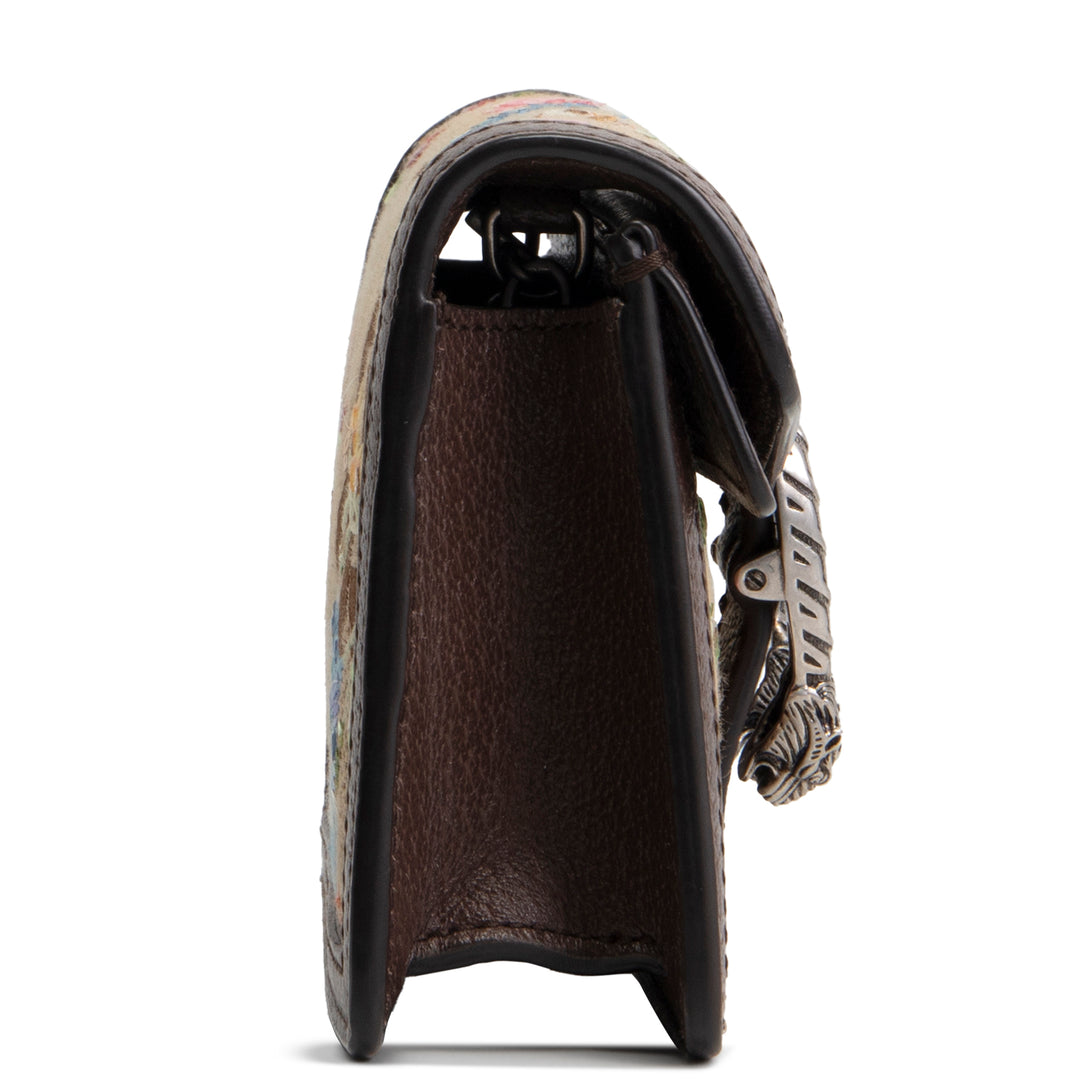 GUCCI Dionysus Super Mini Jumbo GG Canvas - Floral