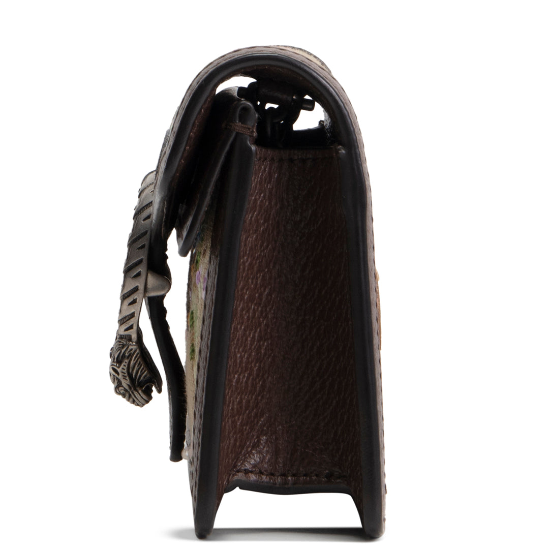 GUCCI Dionysus Super Mini Jumbo GG Canvas - Floral