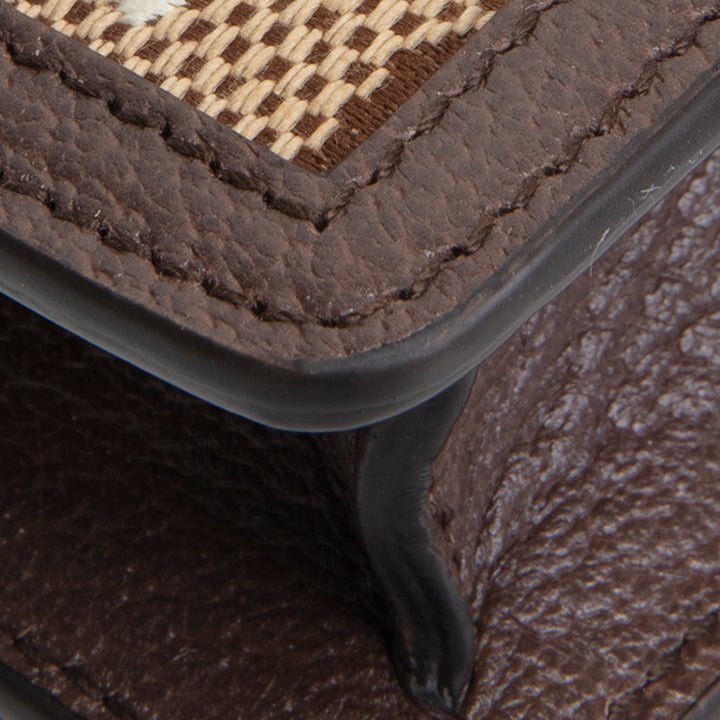 GUCCI Dionysus Super Mini Jumbo GG Canvas - Floral