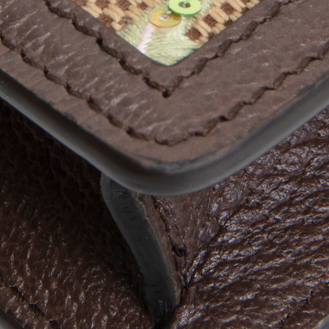 GUCCI Dionysus Super Mini Jumbo GG Canvas - Floral