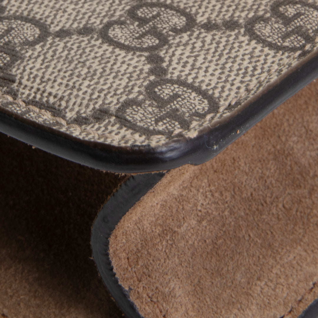 GUCCI Dionysus GG Supreme Mini Dionysus Shoulder Bag